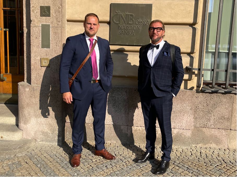 Předseda představenstva XIXOIO a.s., Richard Watzke a šéf legal XIXOIO a.s.